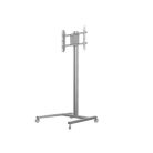 MULTIBRACKETS Gurulós padlóállvány, M Display Stand 180 Single Silver (32-65", max.VESA: 700x400 mm, 50 kg)