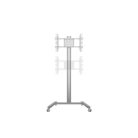 MULTIBRACKETS Gurulós padlóállvány, M Display Stand 180 Single Silver (32-65", max.VESA: 700x400 mm, 50 kg)