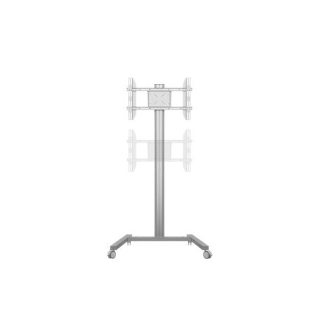 MULTIBRACKETS Gurulós padlóállvány, M Display Stand 180 Single Silver (32-65", max.VESA: 700x400 mm, 50 kg)