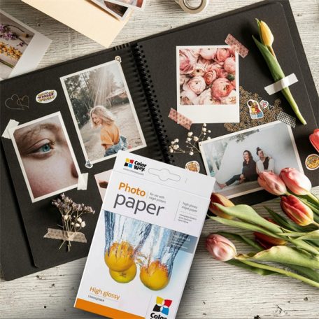 COLORWAY Fotópapír, magasfényű (high glossy), 180 g/m2, 10x15, 500 lap
