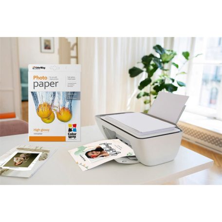 COLORWAY Fotópapír, magasfényű (high glossy), 200 g/m2, A4, 100 lap