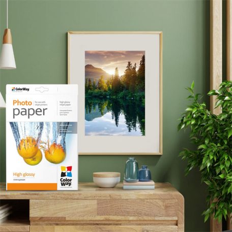 COLORWAY Fotópapír, magasfényű (high glossy), 200 g/m2, A4, 100 lap