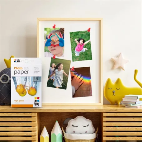 COLORWAY Fotópapír, magasfényű (high glossy), 230 g/m2, 10x15, 500 lap