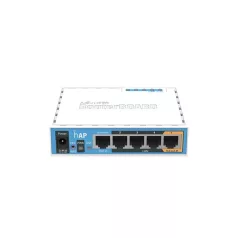   MIKROTIK Wireless Router hAP 5x100Mbps, Wi-Fi 4, Asztali, RB951UI-2ND