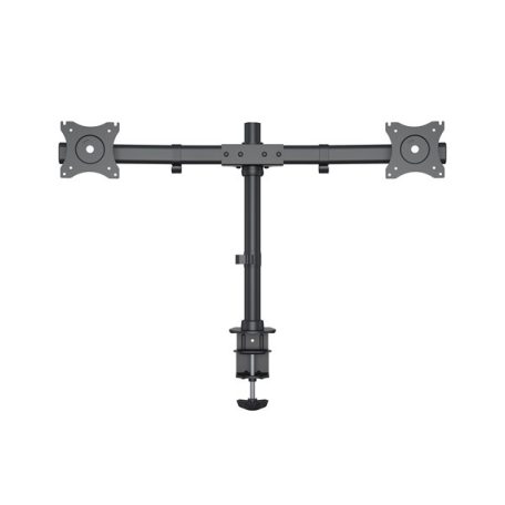 MULTIBRACKETS Asztali konzol (2 képernyős rögzítőkar), M Deskmount Basic Dual (15-27", max.VESA: 100x100 mm, 10 kg)