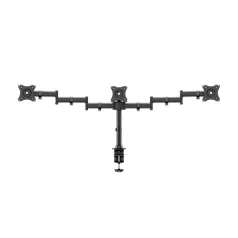   MULTIBRACKETS Asztali konzol (3 képernyős rögzítőkar), M Deskmount Basic Triple (15-27", max.VESA: 100x100 mm, 8 kg)