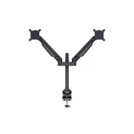 MULTIBRACKETS 2 karos asztali konzol, M VESA Gas Lift Arm Dual Black HD (15-32", max.VESA: 100x100 mm, 21 kg)