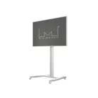 MULTIBRACKETS Gurulós padlóállvány, M Public Display Stand 180 HD Single Silver (55-80", max.VESA: 800x500 mm, 60 kg)