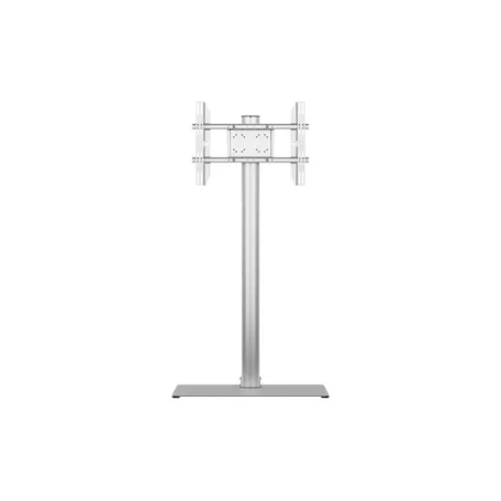 MULTIBRACKETS Padlóállvány, M Display Stand 180 Single Silver w. Floorbase (24-65", max.VESA: 700x400 mm, 50 kg)
