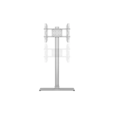 MULTIBRACKETS Padlóállvány, M Display Stand 180 Single Silver w. Floorbase (24-65", max.VESA: 700x400 mm, 50 kg)