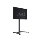 MULTIBRACKETS Gurulós padlóállvány, M Public Display Stand 180 HD Single Black (55-80", max.VESA: 800x500 mm, 60 kg)