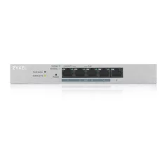   ZYXEL Switch 5x1000Mbps (4xPOE+), Fémházas Asztali, GS1200-5HPV2-EU0101F