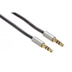   HAMA 80869, Összekötő kábel "AluLine" 3,5mm Jack, 2 m