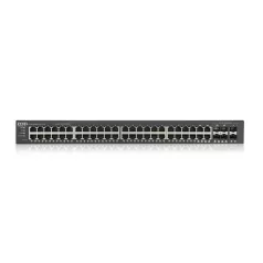   ZYXEL Switch 44x1000Mbps + 4xGigabit kombó SFP+ 2xGigabit SFP, Fémházas Menedzselhető (48GbE port), GS1920-48V2-EU0101F
