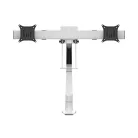 MULTIBRACKETS Gas Lift asztali konzol (2 képernyős rögzítőkar), M VESA Gas Lift Arm Single White w. Duo Crossbar (15-28"