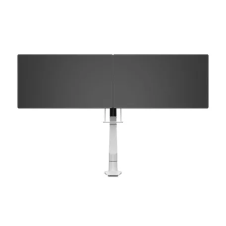 MULTIBRACKETS Gas Lift asztali konzol (2 képernyős rögzítőkar), M VESA Gas Lift Arm Single White w. Duo Crossbar (15-28"
