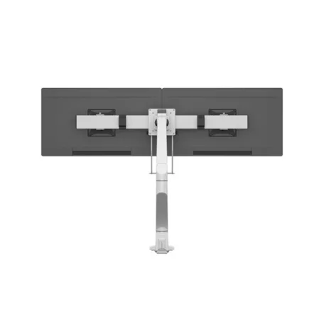 MULTIBRACKETS Gas Lift asztali konzol (2 képernyős rögzítőkar), M VESA Gas Lift Arm Single White w. Duo Crossbar (15-28"
