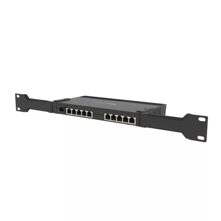 MIKROTIK Vezetékes Router 10x1000Mbps + 1xSFP+, Beltéri, RB4011IGS+RM