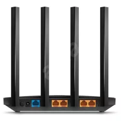   TP-LINK Wireless Router Dual Band AC1200 1xWAN(1000Mbps) + 4xLAN(1000Mbps), Archer C6