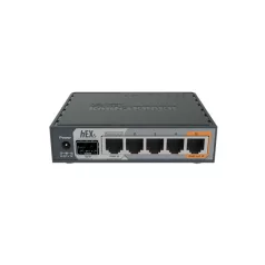   MIKROTIK Vezetékes Router hEX S 5x1000Mbps + 1x1000Mbps SFP, Beltéri, RB760IGS