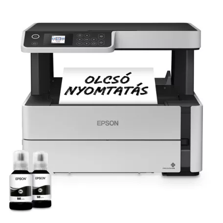 EPSON Tintasugaras nyomtató - EcoTank M2170 (A4, MFP, 1200x2400 DPI, 39 lap/perc, USB/LAN/Wifi)