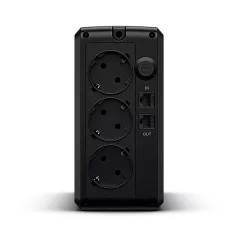   CYBERPOWER UPS UT850EG (3 aljzat) 850VA 425W, 230V szünetmentes tápegység, AVR, LINE-INTERAKTÍV