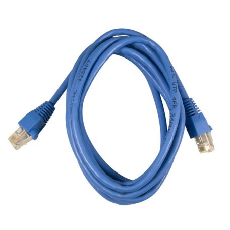 LEGRAND patch kábel RJ45-RJ45 Cat6 árnyékolatlan (U/UTP) LSZH (LSOH) 1 méter kék d: 5,2mm AWG24 LCS3