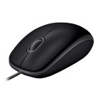 LOGITECH Egér - B110 Vezetékes Optikai Silent, Fekete