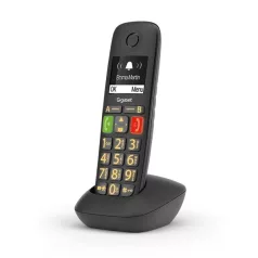   GIGASET ECO DECT Telefon E290HX fekete, bázisállomás nélkül