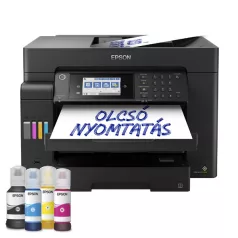   EPSON Tintasugaras nyomtató - EcoTank L15160 (A3+, MFP, színes, 4800x2400 DPI, 32 lap/perc, USB/LAN/Wifi)