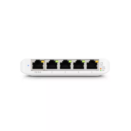 UBiQUiTi Switch 5x1000Mbps (POE Input), Menedzselhető, Asztali - USW-FLEX-MINI