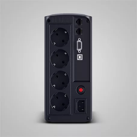 CYBERPOWER UPS VP1000ELCD (4x Schuko) 1000VA 550W 230V szünetmentes tápegység + USB LINE-INTERAKTÍV