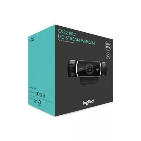LOGITECH Webkamera - C922 HD 1080p Mikrofonos