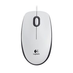 LOGITECH Egér - M100 Vezetékes Optikai, Fehér