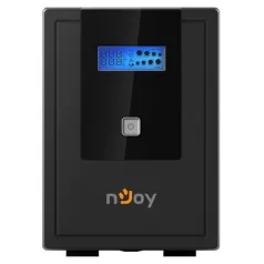  NJOY Szünetmentes 1500VA - Cadu 1500 (4 Schuko, line-interaktív, USB menedzsment, RJ11/45 vonalvédelem(1Gb/s), fekete)
