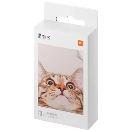 XIAOMI Mi Portable Photo Printer Paper (2x3-inch, 20-sheets)
