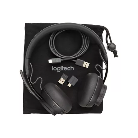 LOGITECH Fejhallgató 2.0 - Zone Wired MS Mikrofonos, Grafitszürke