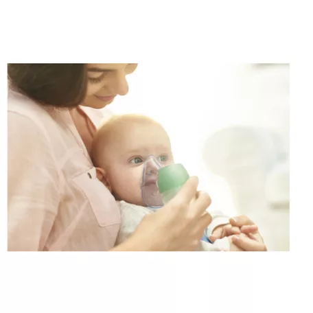 OMRON DuoBaby 2in1 Kompresszoros inhalátor orrszívóval, csecsemő, alsó és felső légzőszervi megbetegedésekhez