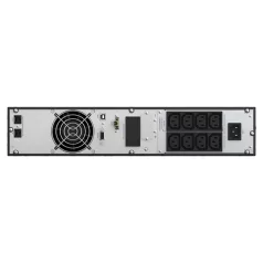   NJOY Szünetmentes Balder 1500, 1500VA, 1500W, Online rack (2U), LCD display