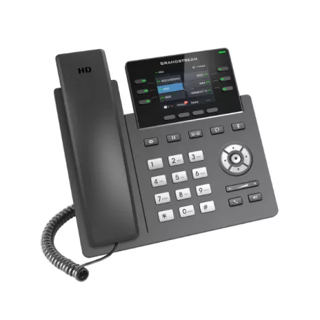 GRANDSTREAM IP Telefon 3 vonalas Carrier-Grade, HD színes LCD kijelző, GRP2613