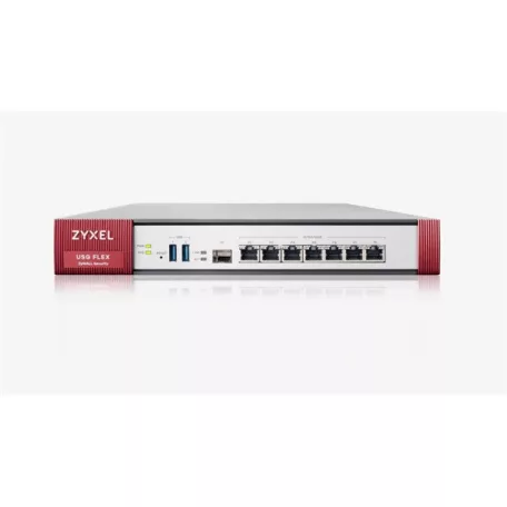 ZYXEL Tűzfal 2xWAN (1000Mbps) 4xLAN/DMZ (1000Mbps) + 1xSFP + 2xUSB + 1év UTM Bundle, USGFLEX200-EU0102F