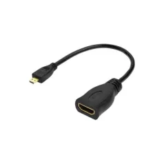 BLACKBIRD Kábel HDMI Micro-D male to HDMI-A female, 23cm