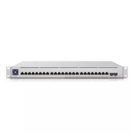 UBiQUiTi Switch 12x1000Mbps(POE+) + 12x2500Mbps(POE+) + 2x10000Mbps SFP+, Menedzselhető, Rackes - USW-ENTERPRISE-24-POE