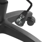 WHITE SHARK KINGS THRONE gamer szék fekete/piros