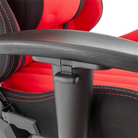 WHITE SHARK RED DEVIL gamer szék piros/fekete maximális terhelhetőség 120 kg