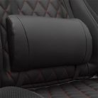 WHITE SHARK THUNDERBOLT RGB gamer szék fekete/piros varrás