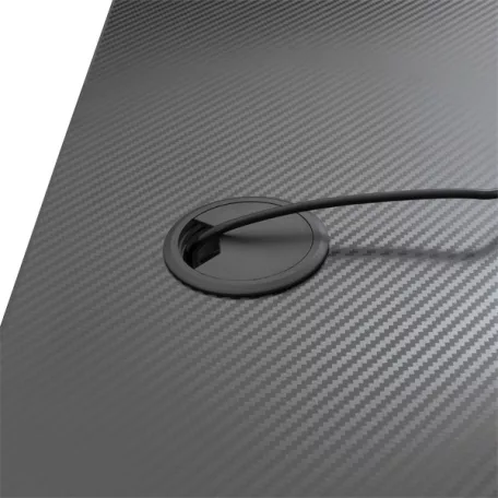 WHITE SHARK FIRE SHADOW RGB gamer asztal fekete/piros