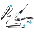 SANDBERG Headset mikrofonnal, USB+RJ9/11 Headset Pro Stereo