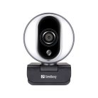 SANDBERG Webkamera, Streamer USB Webcam Pro