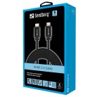 SANDBERG HDMI kábel, HDMI 2.0 19M-19M, 2m
